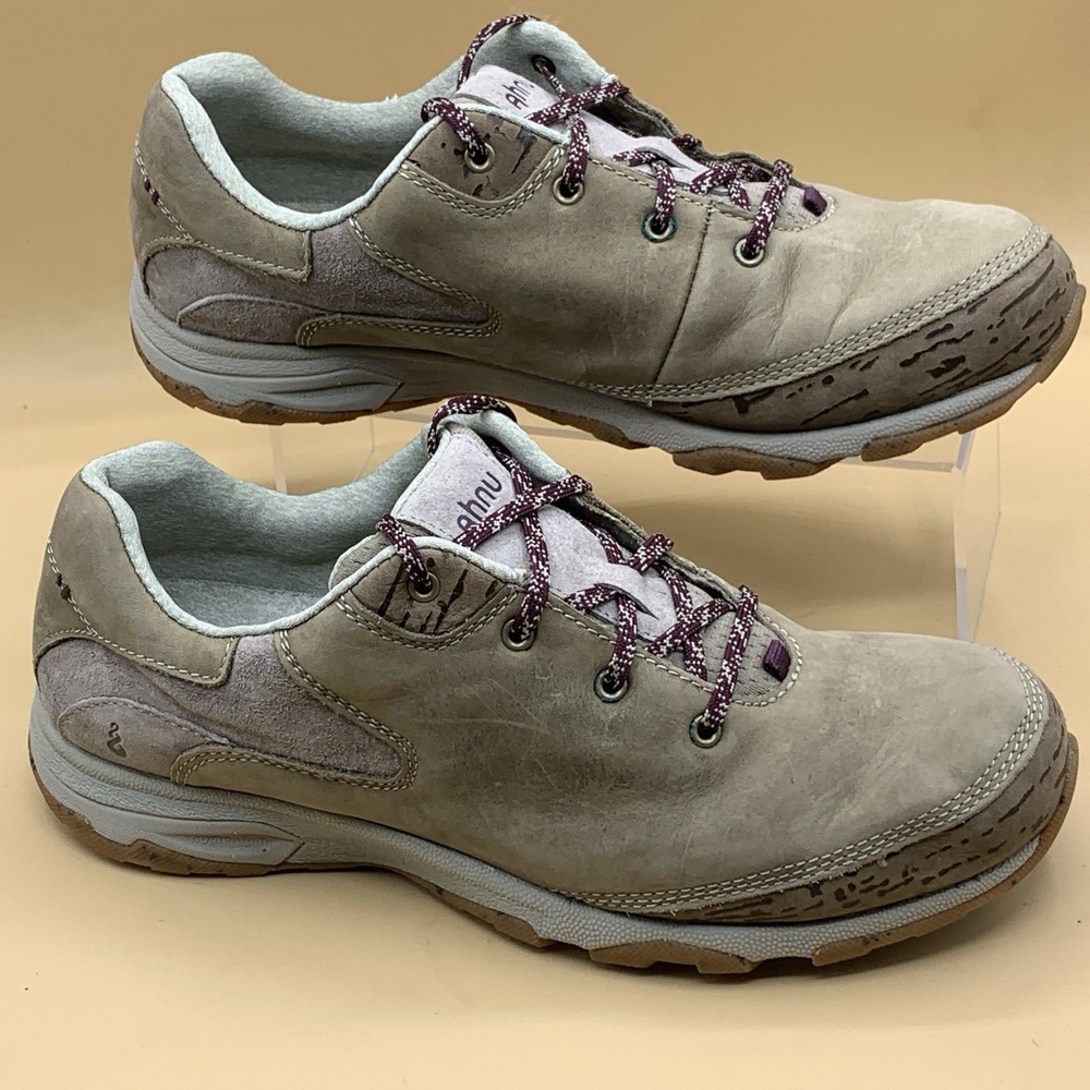 Ahnu Teva Sugar Lace Venture Lace Hiking Leather Shoes - Size US 9.5